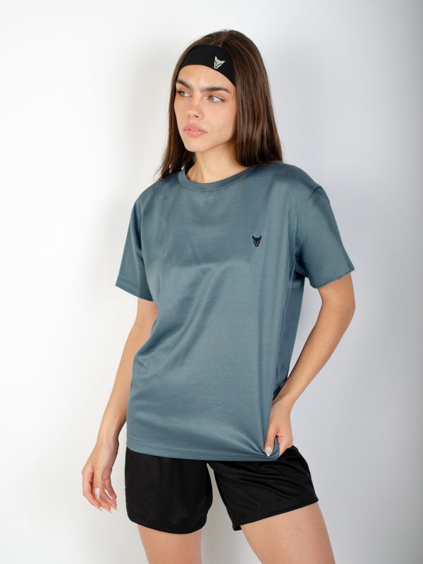 gris a Remera Lisa - PULLU