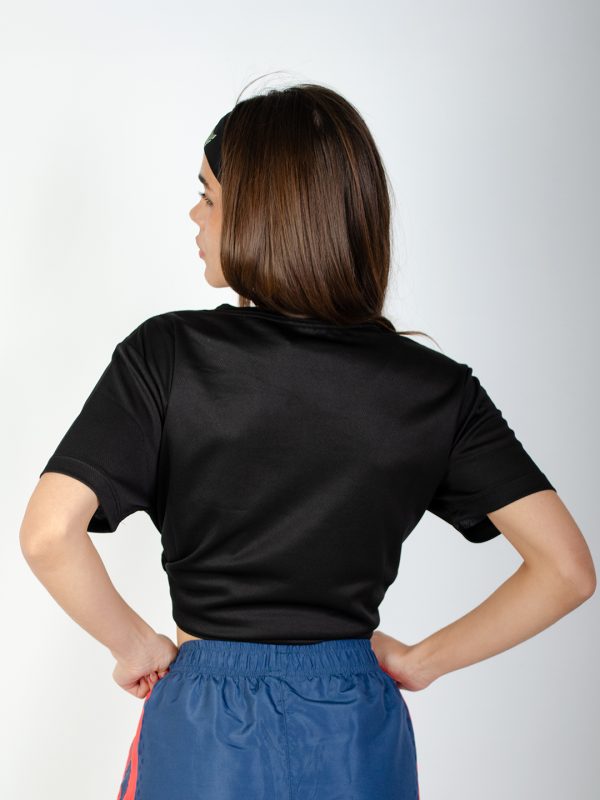 negra espalda Remera Lisa - PULLU